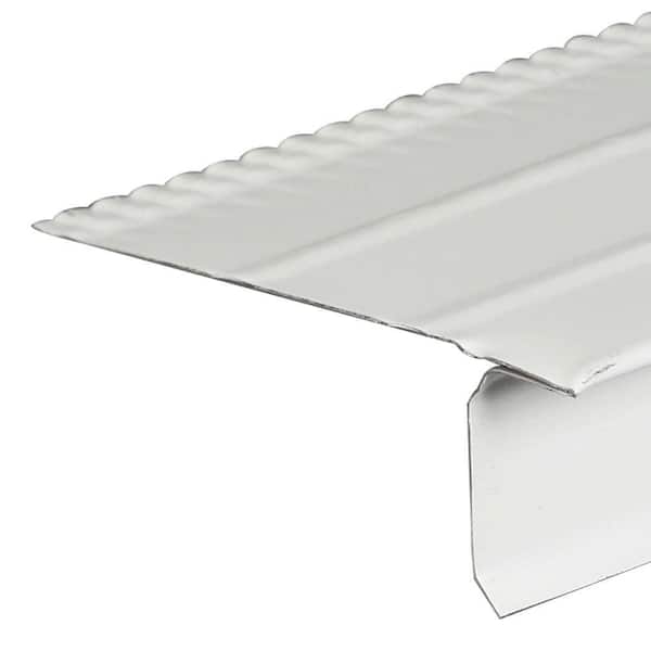 Amerimax Home Products F4.5 x 10 ft. White Aluminum Drip Edge Flashing