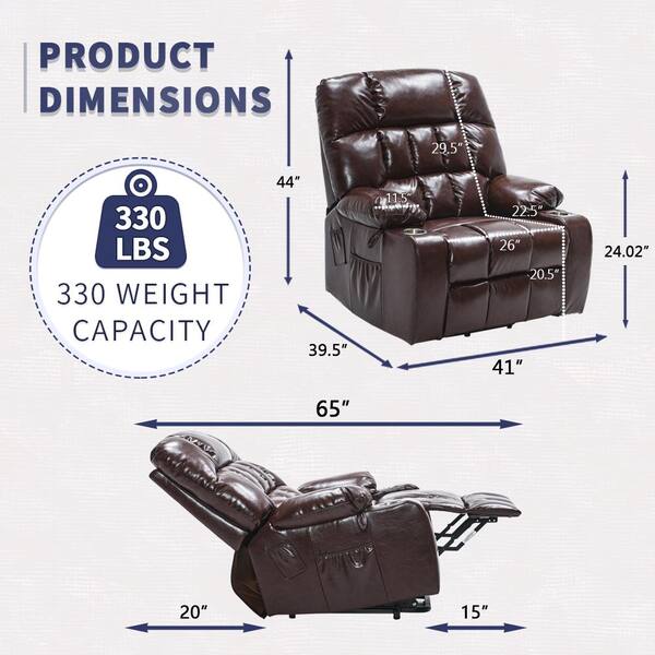 aisword Platinum Fashion Big and Tall Breathable Leather Power