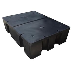 36 in. x 48 in. x 12 in. Foam Filled Dock Float Drum distributed by Multinautic
