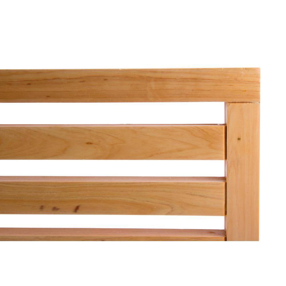 Natural Cedar Wood 24" Multi-Purpose Stepping Stool