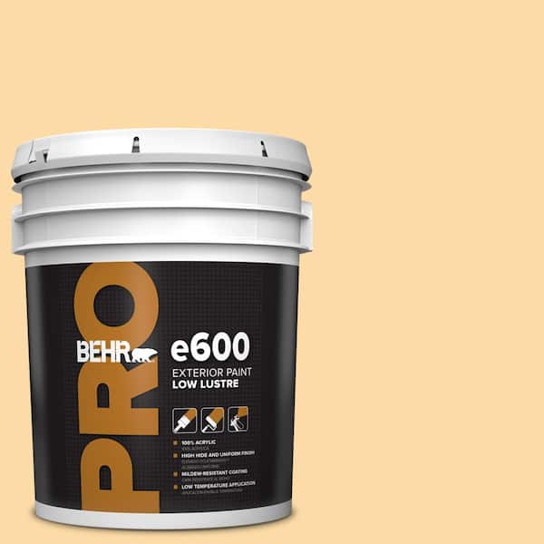 BEHR PRO 5 gal. #M290-3 Corn Stalk Low Luster Exterior Paint