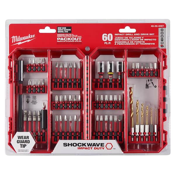 Shockwave Impact Duty Drill and Drive Bit Set (60-Piece) Shockwave Impact Duty Drill and Drive Bit Set (60-Piece)
