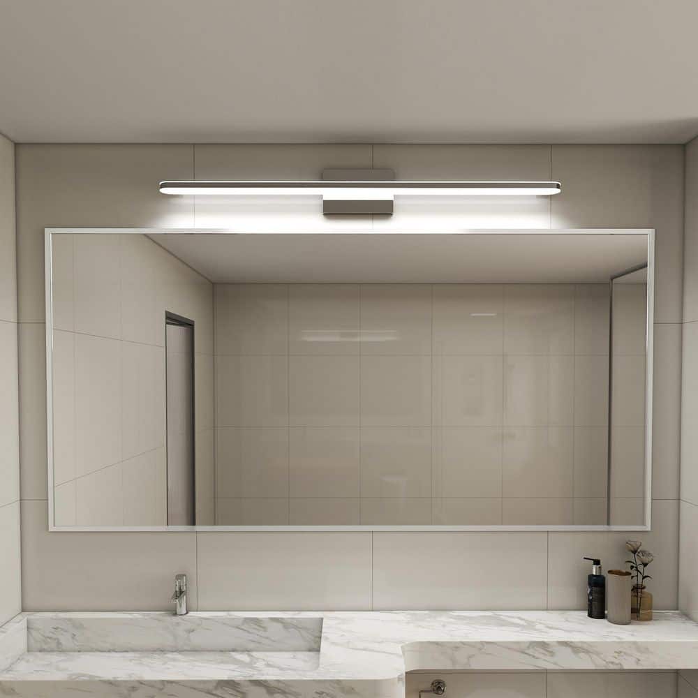 40 in. Modern 1 Light Chrome Vanity Light with Metal price history on PriceWatchPro