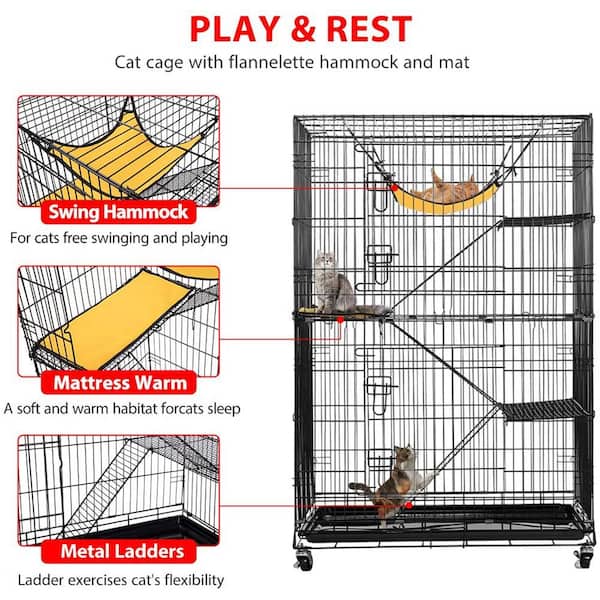 Eiiel Ladders for Pets Cage Accessories 