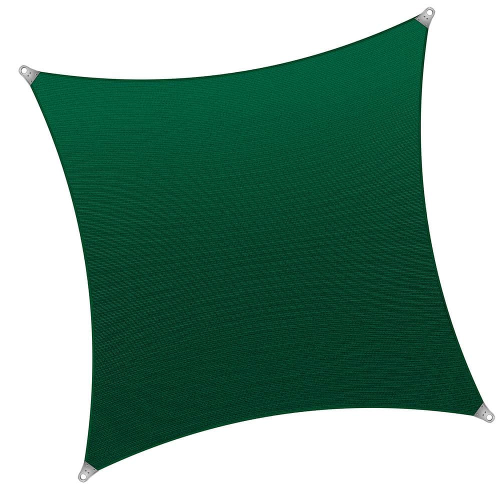 16 ft. x 18 ft. Rectangle Super Ring Sun Shade Sail 260 GSM Heavy Duty - Green price history on PriceWatchPro