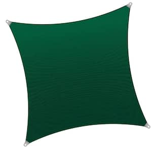 18 ft. x 22 ft. Rectangle Super Ring Sun Shade Sail 260 GSM Heavy Duty - Green