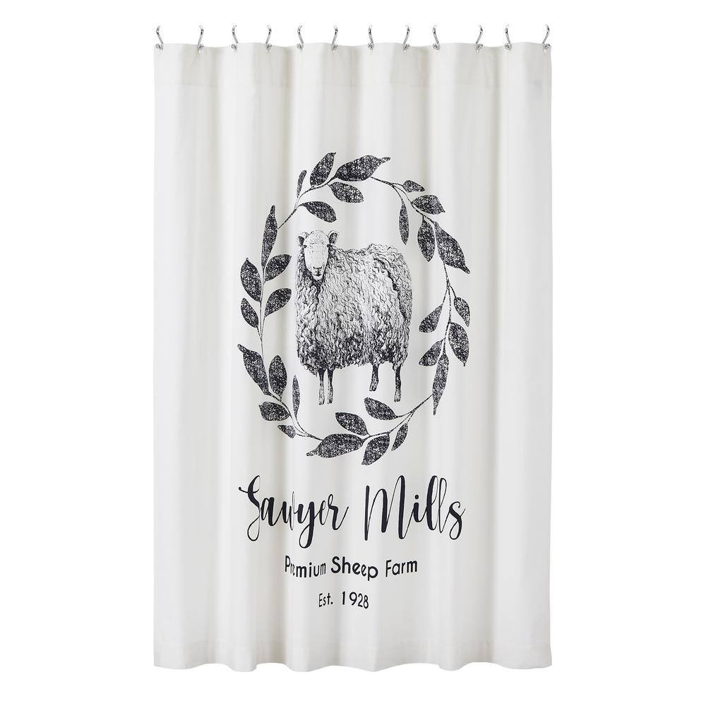 https://images.thdstatic.com/productImages/70154e35-9051-45f8-a581-d3173f071ecb/svn/country-black-soft-white-vhc-brands-shower-curtains-80494-64_1000.jpg