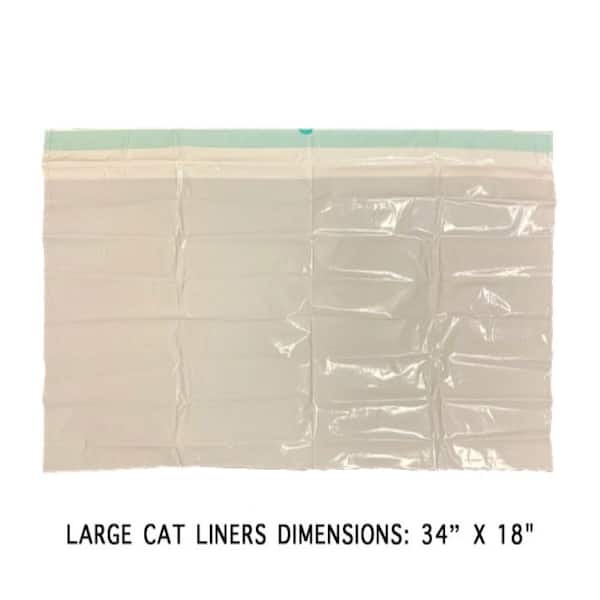 Pet N Pet 34 in. x 18 in. X-Large Heavy-Duty Cat Litter Box Pan Liners (7 Liners-Box)