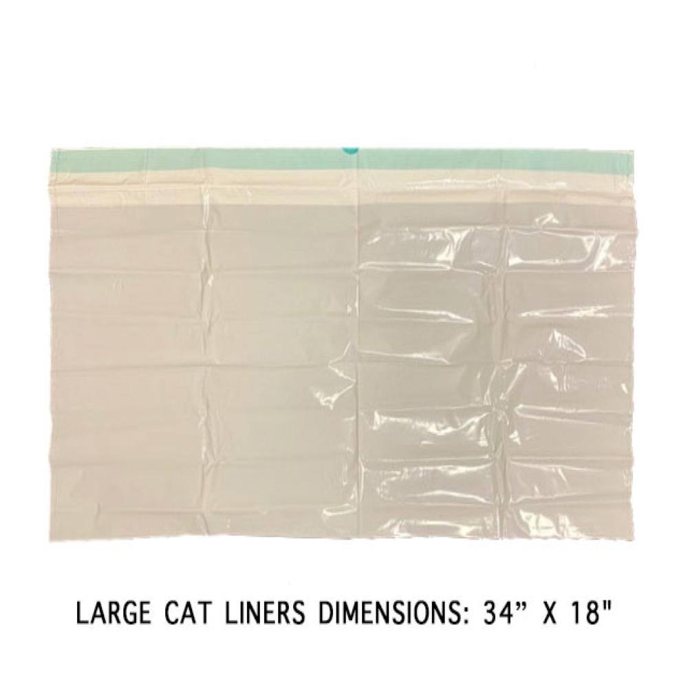 Pet N Pet 34 in. x 18 in. XLarge HeavyDuty Cat Litter Box Pan Liners
