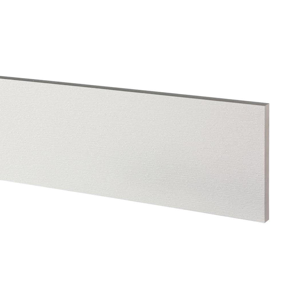 AZEK Azek Frontier 1 in. x 8 in. x 18 ft. White PVC Reversible