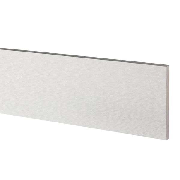 AZEK Azek Frontier 1 in. x 8 in. x 18 ft. White PVC Reversible
