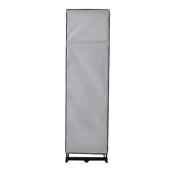 Reviews for Honey-Can-Do 69 in. H x 46 in. W x 18 in. D Gray