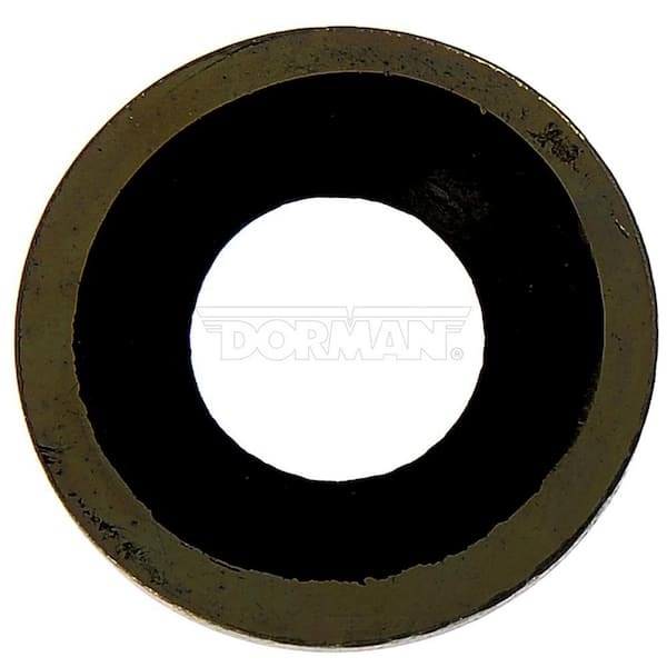 Autograde Nylon Rib Drain Plug Gasket, Fits M14, 1/2Do (5-pack)