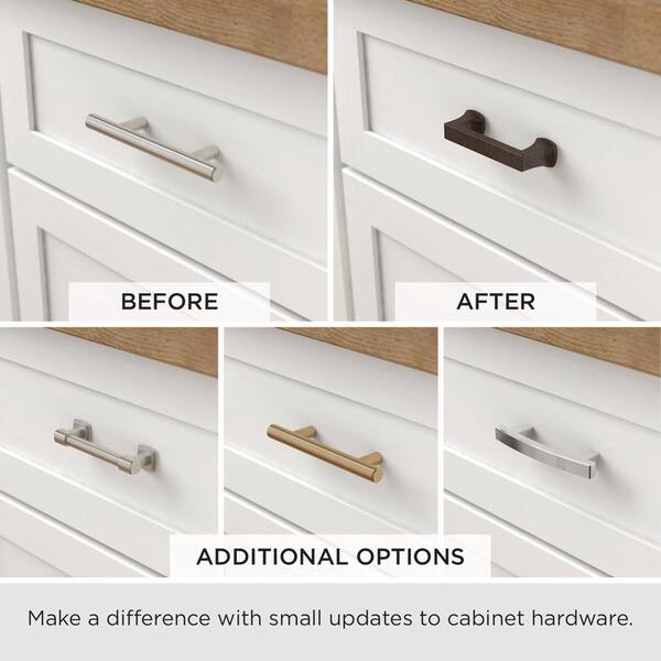 Brass Minimalist Cabinet Bar Pull  Sleek Brass Cabinet Pulls – Plank  Hardware