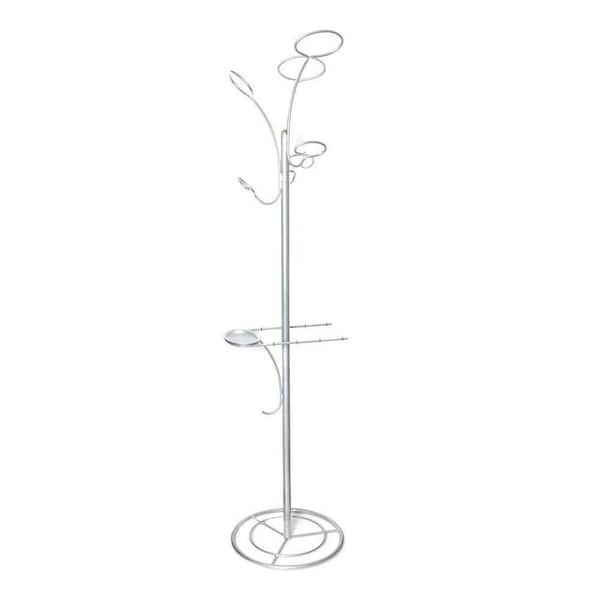 Delta Silver Steel Clothes Rack 24 in. W x 72 in. H