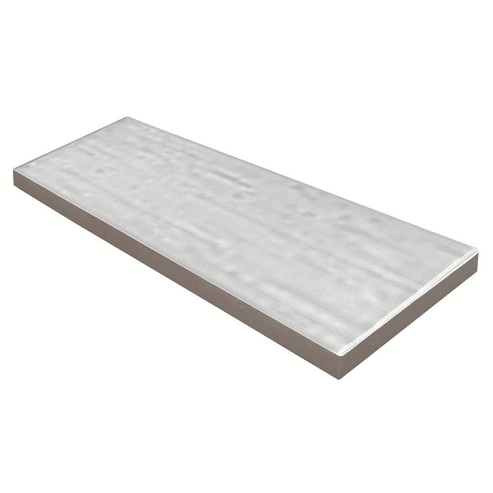Hearth Gray Polished Porcelain Subway Wall Tile