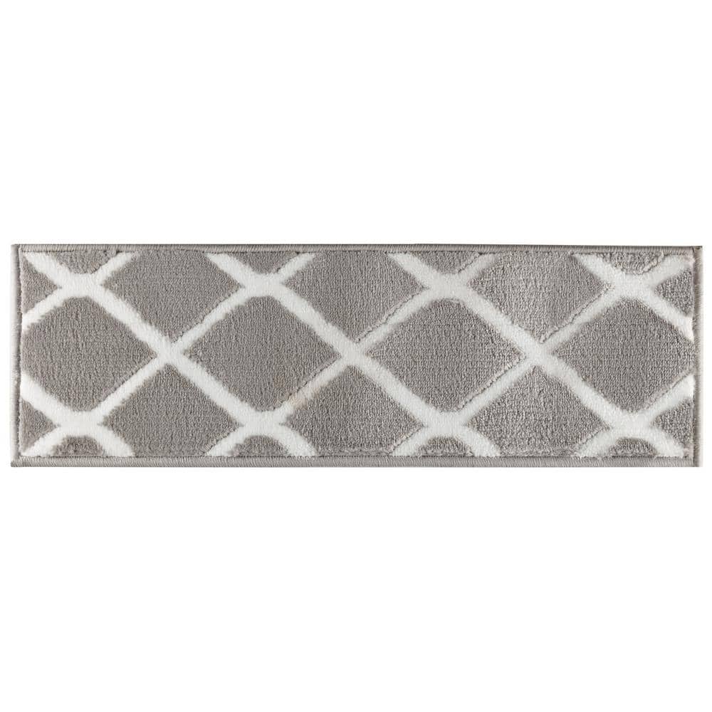 THE SOFIA RUGS Sofia Rugs Grey Stair Treads 9 in. x 28 in ...