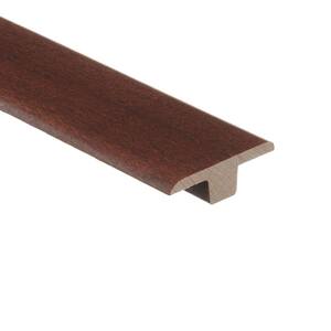 Moroccan Walnut 3/8 in. Thick x 1-3/4 in. Wide x 94 in. Length Wood T-Molding