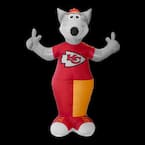 Kansas City Chiefs Mascot Inflatable. New in box. KC Wolf.