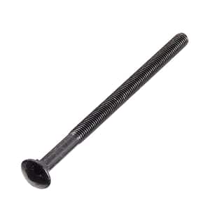 1/2 in. -13 x 8 in. Black Deck Exterior Carriage Bolt (15-Pack)