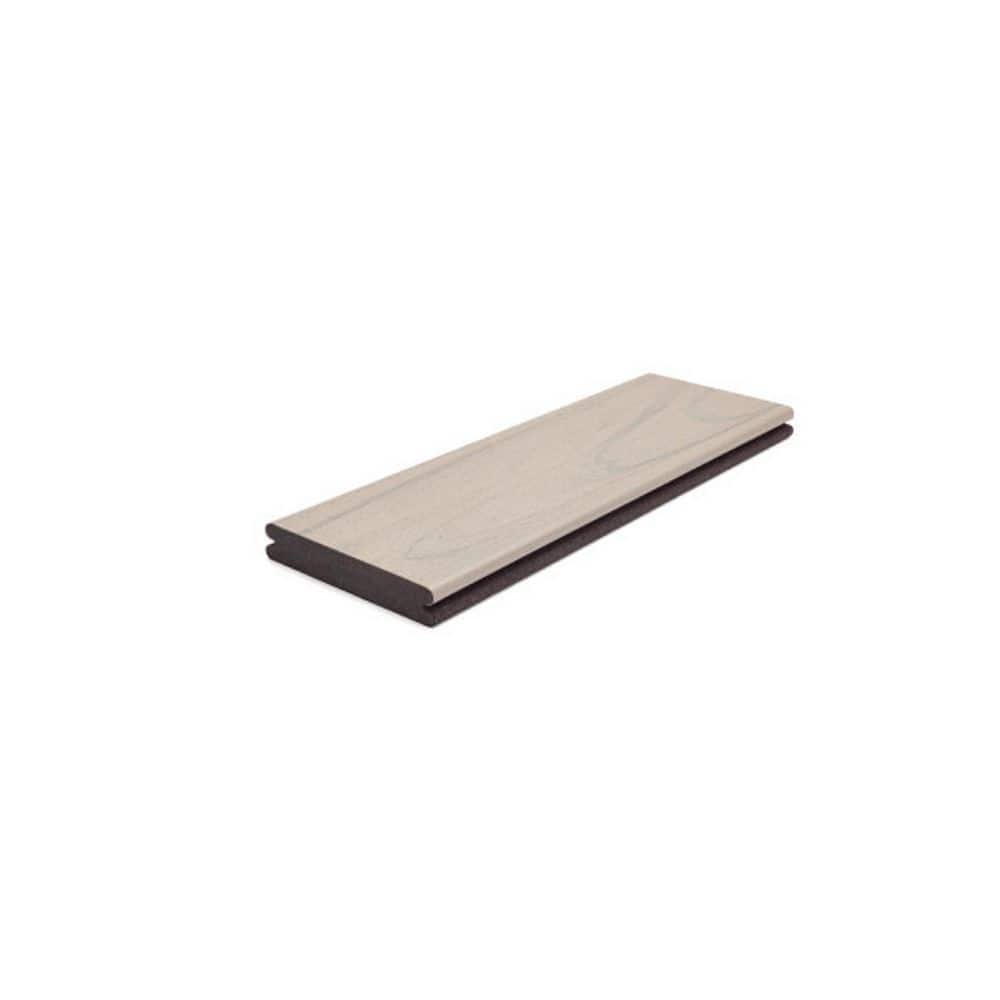 Transcend Lineage 1 in. x 6 in. x 12 ft. Salt Flat Grooved Edge Composite Deck Board price history on PriceWatchPro