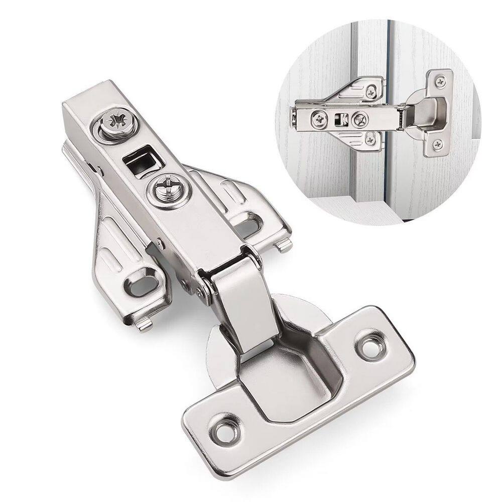 2 Pack Soft Close Full Overlay Face Frame Cabinet Door Hinges 105° Opening Self Closing with Screws price history on PriceWatchPro