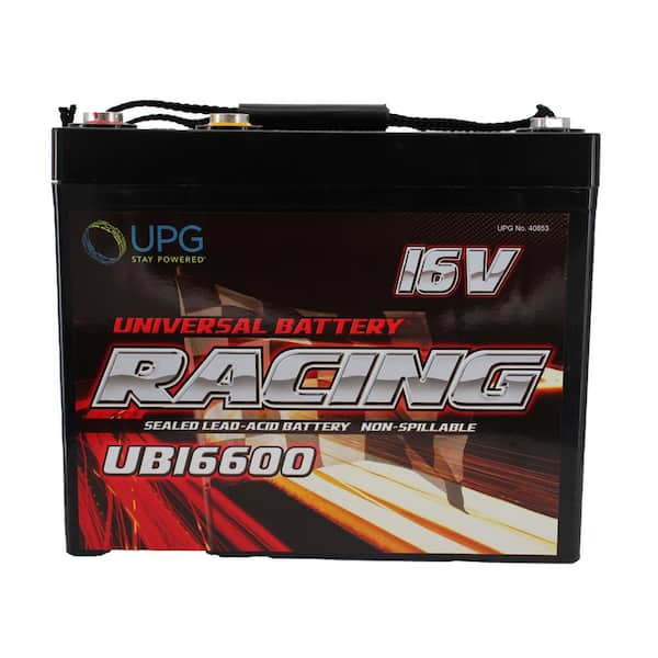 16-Volt to 12-Volt 60 Ah I6 Terminal Sealed Lead Acid (SLA) AGM Rechargeable Battery