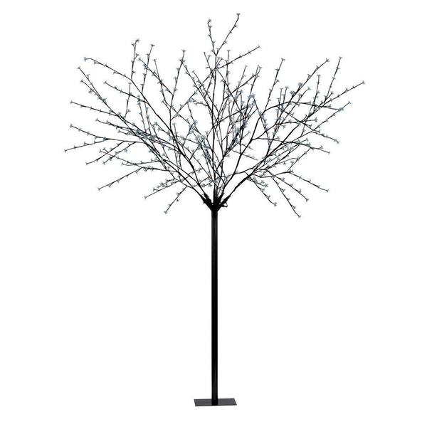 EGLO 98.5 in. Black LED Tree Post Light