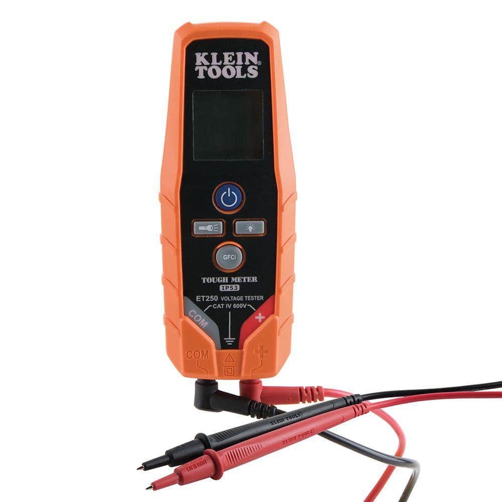 Klein Tools Multicolored Digital AC/DC Voltage Continuity Tester