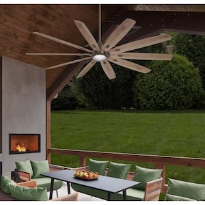Barn H20 84 in. LED Indoor/Outdoor Heirloom Bronze Smart Ceiling Fan with Remote Control