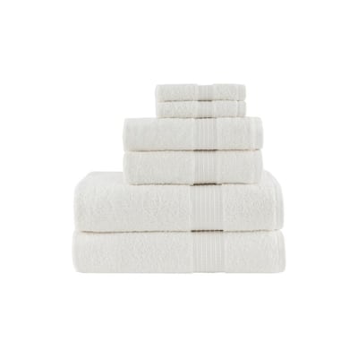 FABDREAMS 100% Organic Cotton GOTS Ceritied 700 GSM Bath Sheet Towel Set of  2, 2 Bath Sheet Towels 36 x 70 in, White