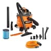 RIDGID 14 Gal. 6.0 Peak HP NXT Shop Vacuum Wet Dry Vac with Fine Dust Filter, Hose, Accessories and Car Cleaning Kit HD1401 HD1401