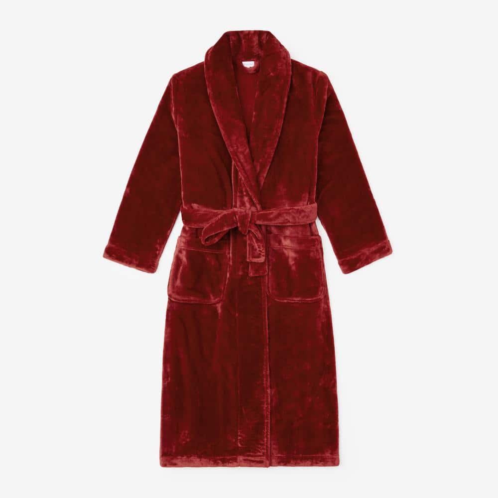 Long Bath Robe Bath Towel Men Women Bathrobe Coral Velvet 100% Cotton Spa  Super Bathroom