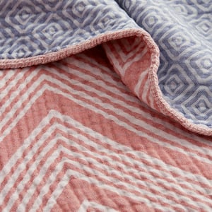 Livy Multicolored Cotton Woven Blanket