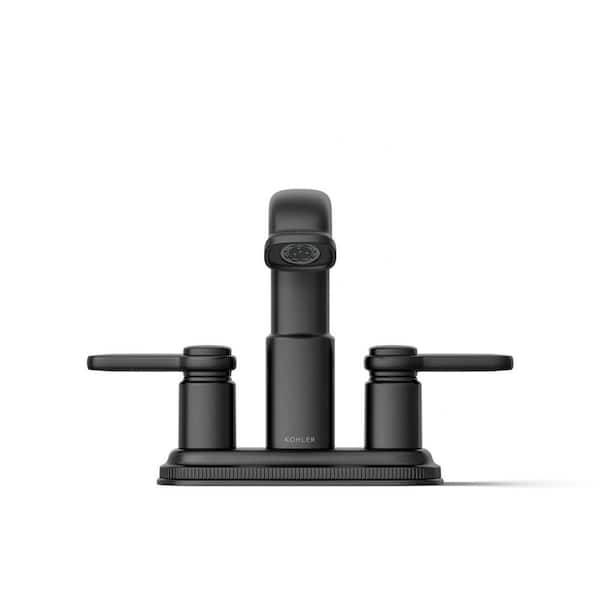 KOHLER Numista 4 in. Centerset 2-Handle Bathroom Faucet in Matte