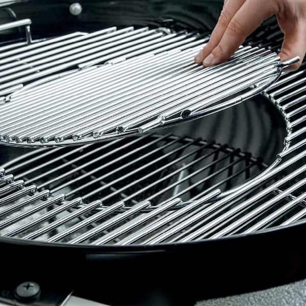 Charcoal Grill Griddle Deluxe 
