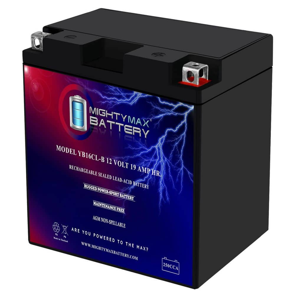 MIGHTY MAX BATTERY 12-Volt 19 Ah 250 CCA High Performance