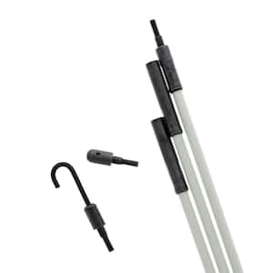 Klein Tools 56409 Mid-Flex Glow Rod Set, 9-Foot, Splinter Guard Coating,  Stainless Steel Connectors, Glows in Dark - Flashlights 