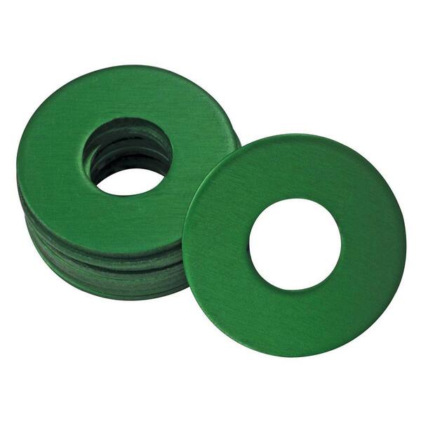 Plews UltraView 1/4 in. x 28 in. Grease Fitting Washers in Green (25 per Bag)