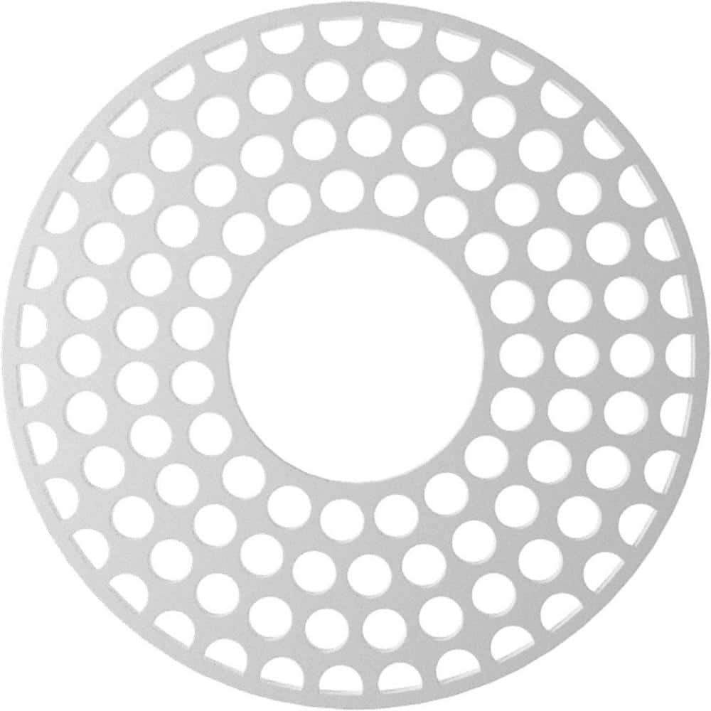 22-Inch White PVC Pierced Ceiling Medallion