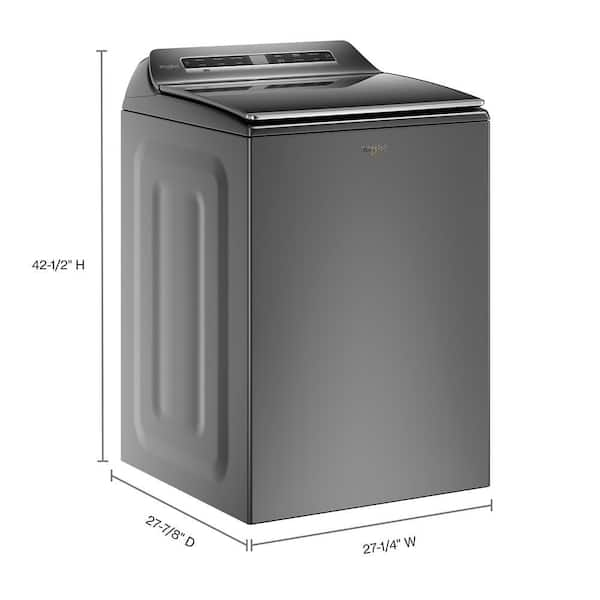 Whirlpool Plastic Washer/Dryer Cover (Gray) in the Washer Parts department  at