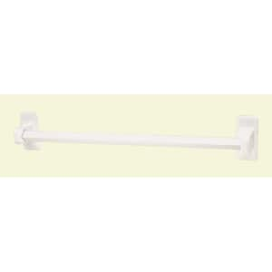 24 in. Towel Bar in White