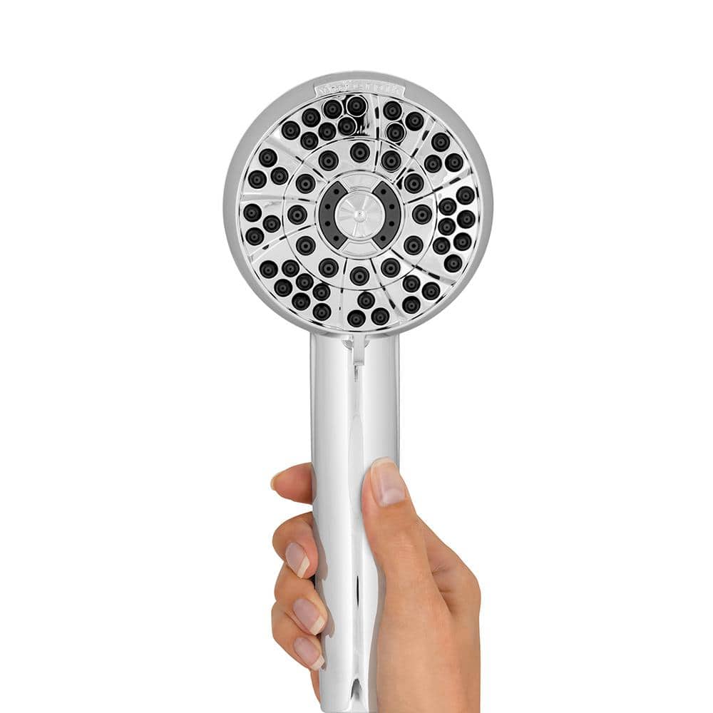 Waterpik Chrome Handheld Showerhead with Six Settings