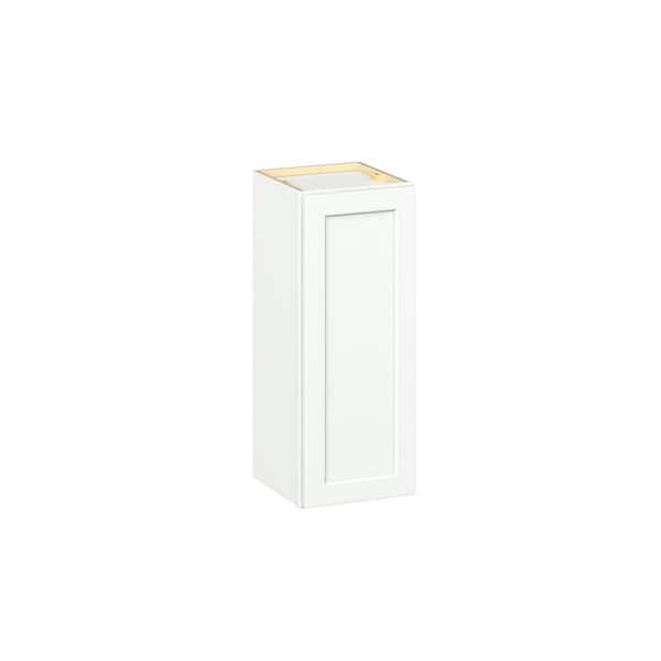 Emerson Pure White Wall 1 Door Ready to Assemble Kitchen Cabinet (12 in. W x 30 in. H x 12 in. D)