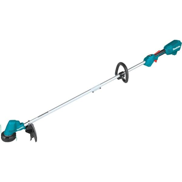 Makita 18 Volt X2 36V LXT Cordless 21 in. Lawn Mower Kit 4 batteries 5.0Ah with bonus 18 Volt String Trimmer Charger XML11XRU23ZDCRC The Home Depot