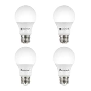 40-Watt Equivalent A19 Dimmable LED Light Bulb Soft White (4-Pack)