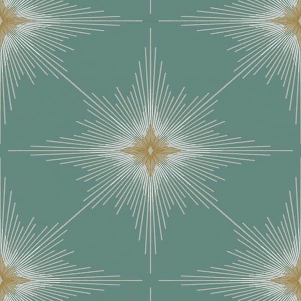 Seabrook Designs 57.5 sq. ft. Seabreeze North Star Unpasted Nonwoven Paper Wallpaper Roll