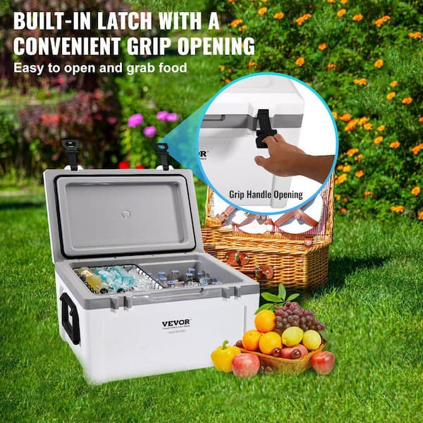 Tatayosi 52 Qt. Insulated Portable Cooler, Ice Chest Cooler, Keeps