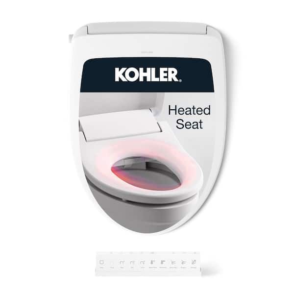 PureWash E815 Electric Bidet Seat for Elongated Toilets in White