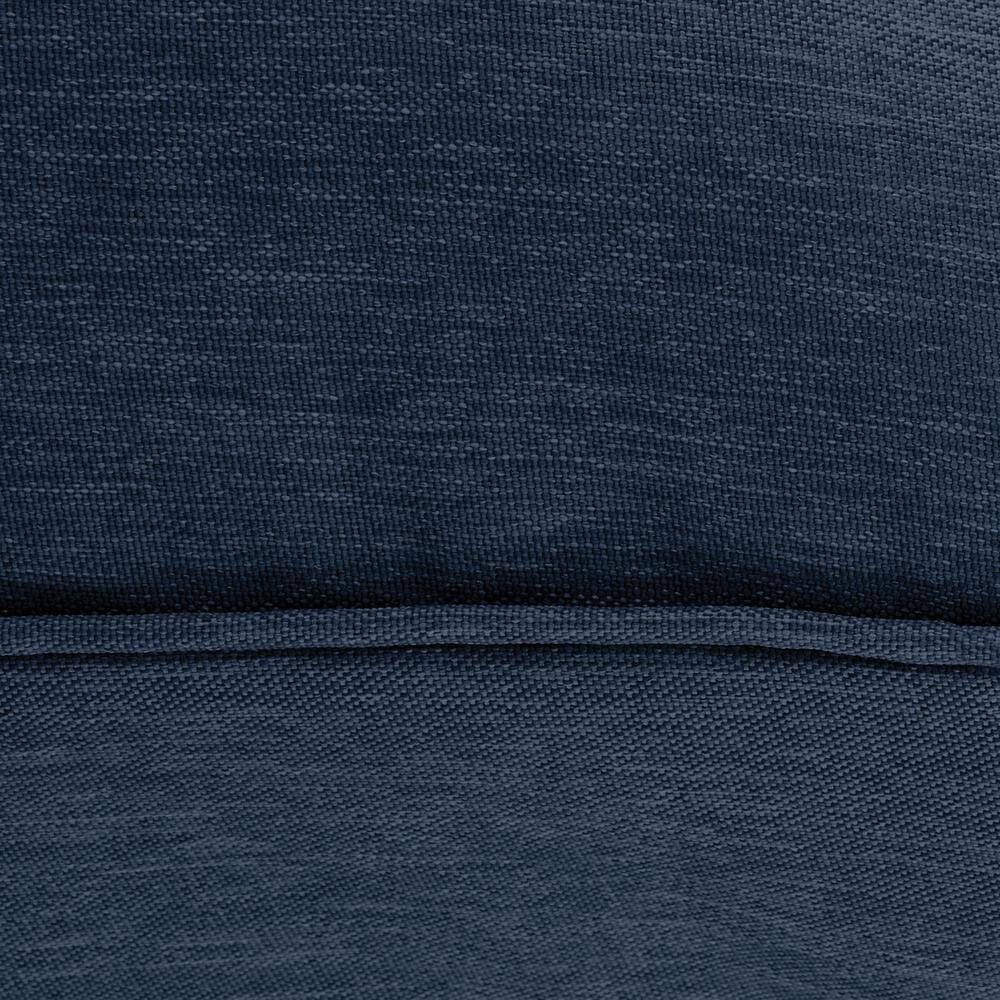 Heather Indigo Blue 54" Patio Bench/Settee Cushion Slip Cover - Montlake Collection